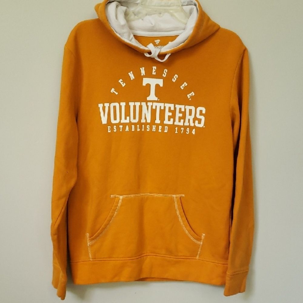 NCAA University Of Tennessee Volunteers Orange Hoodie Mens M Fanatics Pullover